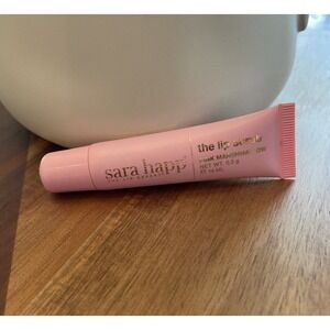 NIP SARA HAPP Pink Marshmallow The Lip Scrub Tube 0.5oz / 14ml Full Size